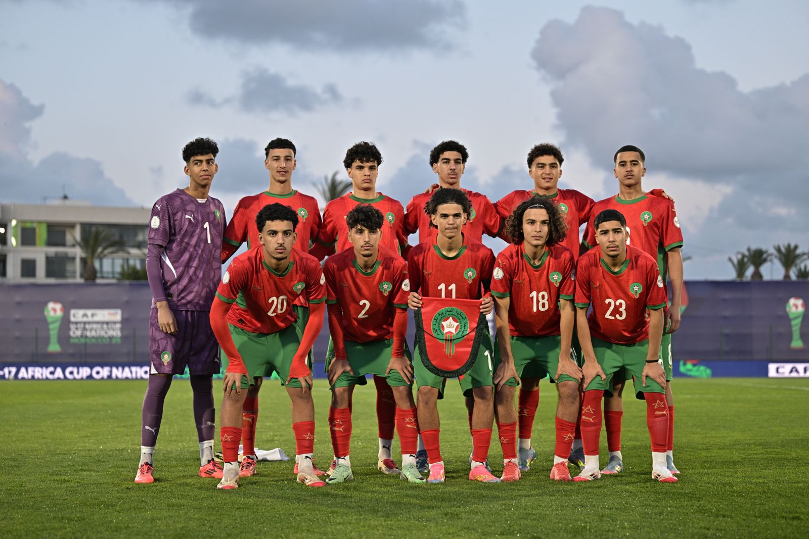 ضربات الترجيح اللتي أعطت المنتخب المغربي اقل من 17 فوز بكأس افريقيا