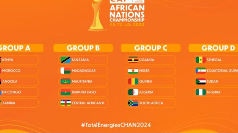 بطولة أمم إفريقيا للمحليين  المجموعات والآفاق