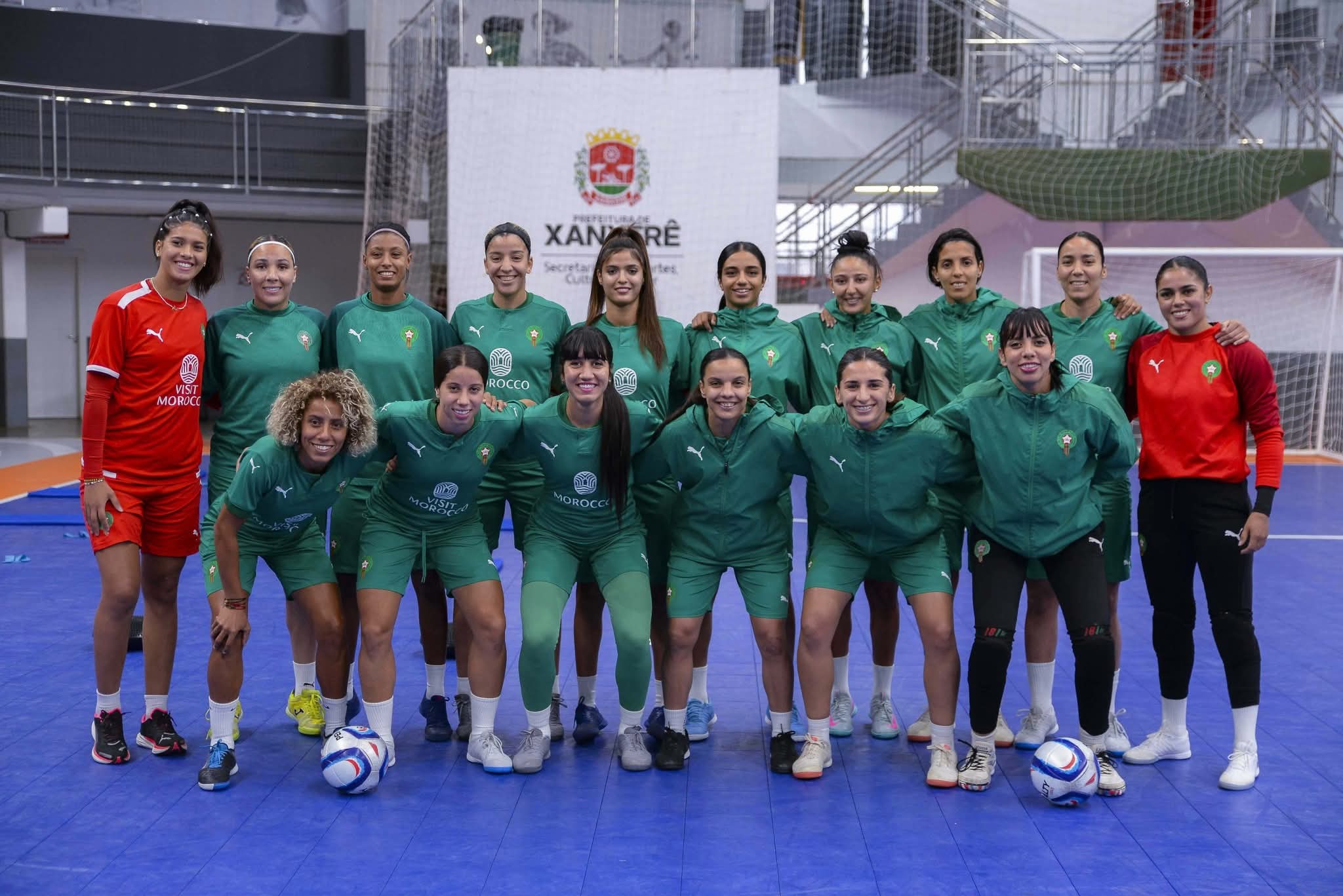 *لبؤات futsal المغربيات في البرازيل استعداداً لكأس العالم*