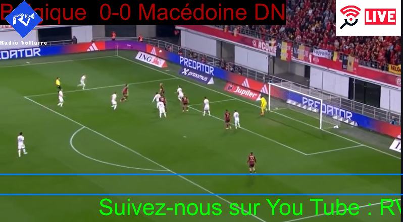 Regardez le match de la Macédoine après avoir arraché un précieux point face à la Belgique.