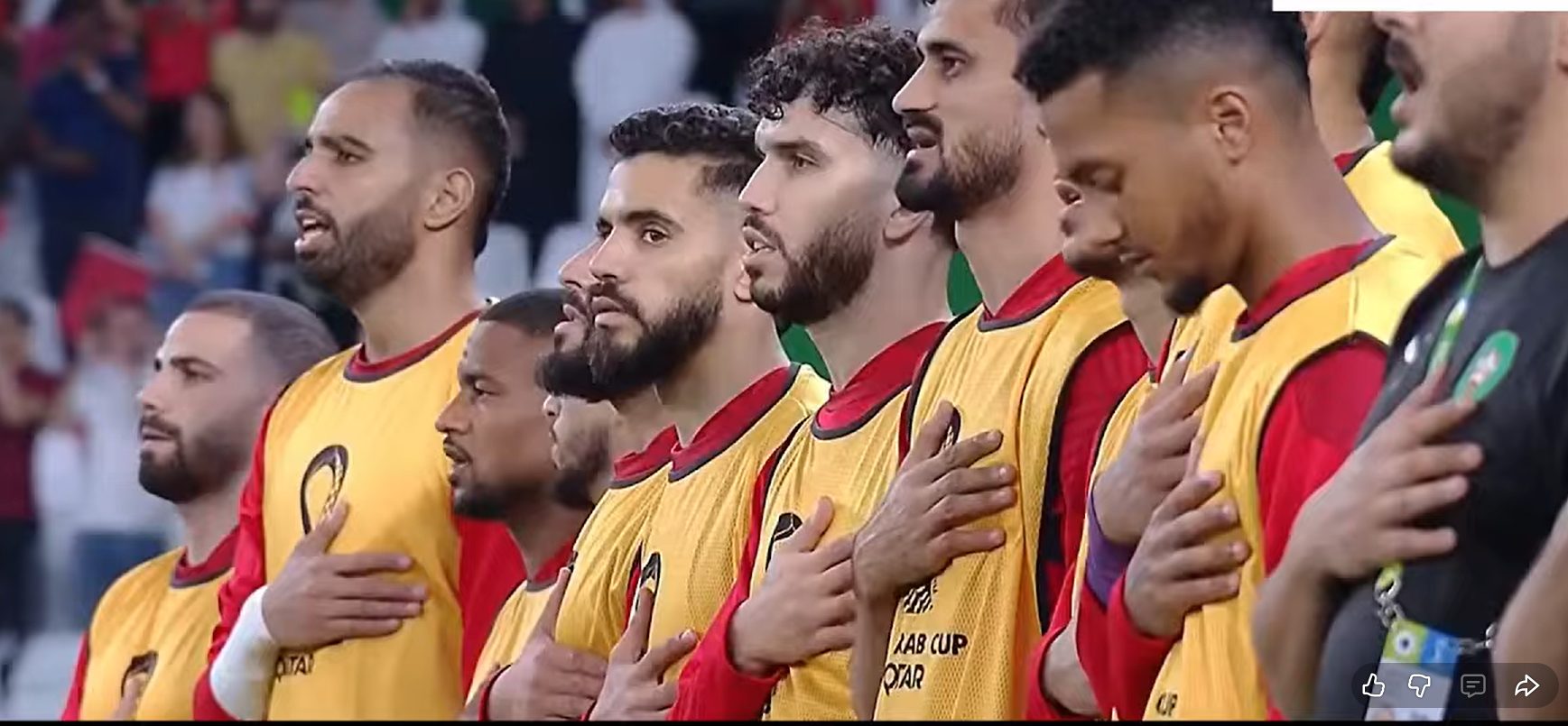 المنتخب المغربي يتفوّق على المنتخب السعودي ويتأهل إلى ثمن نهائي كأس العرب متصدّراً مجموعته