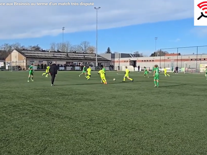 U13 : le RFC Meux s’impose face aux Brainois au terme d’un match très disputé